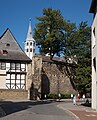 Goslar, die Neuwerkkirche von die Mauerstrasse