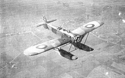 Eine dänische Heinkel HE 8 (H.M.II)