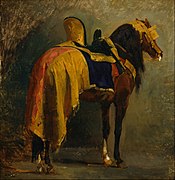Horse caparisoned, c. 1860, Art Gallery of New South Wales
