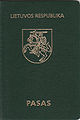 Lithuanian passport 2003-2006