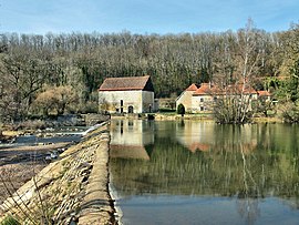 Forge and dam on the Ognon