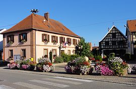 The town hall in Niederschaeffolsheim