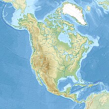 Tanis (fossil site) is located in North America