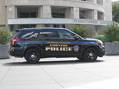 PA Capitol Police Vehicle
