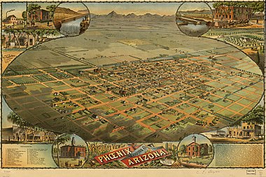 Phoenix, Arizona, in 1885