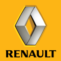 Das Fotologo mit eingearbeitetem Renault-Schriftzug. 2007 bis 2015