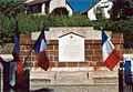 The memorial to the pro-Partisan members of the Handschar Waffen-SS in Villefranche-de-Rouergue. The locals decided to naming one of its streets Avenue des Croates and commemorating "the revolt of the Croats".