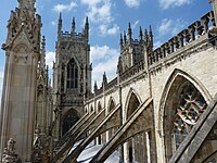 In terms of interior floor area, York Minster is the 3rd Largest Cathedral in the United Kingdom.