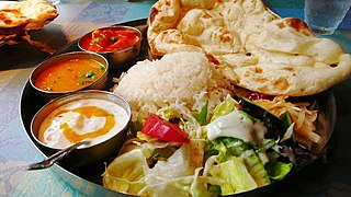 An example of North Indian lunch