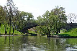 River mouth at Retmański Bridge