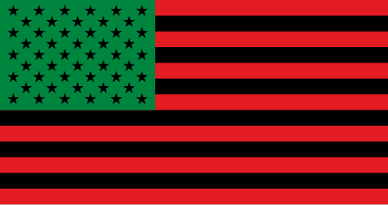 David Hammons' African-American Flag
