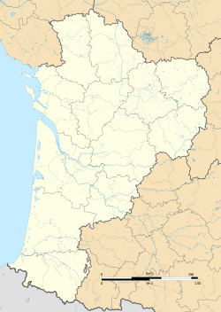 Siege of Saint-Jean-d'Angély (1351) is located in Nouvelle-Aquitaine