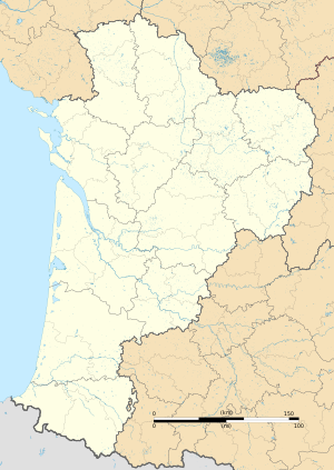 Roustaing is located in Nouvelle-Aquitaine