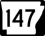 Highway 147 marker