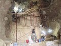 Archaeological excavations in Azykh Cave in 2009