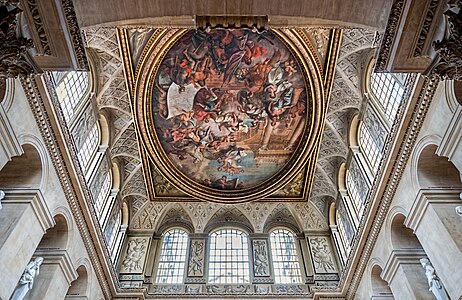 Hall ceiling, Blenheim Palace, 1716