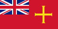 1:2 Handelsflagge Guernseys (Red Ensign)