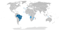 Portuguese Language distribution