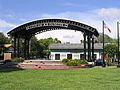 Band shell in the park in downtown Dunedin