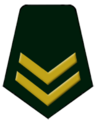 Sargento segundo (Peruvian Army)[15]