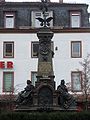 Das Eisenbahndenkmal in Nürnberg