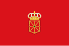 Flag of the autonomous community of Navarre