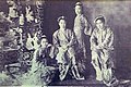 The four daughters of King Thibaw, Myat Phaya Galay, Myat Phaya Gyi, Myat Phaya Lat, Myat Phaya