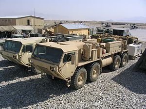 HEMTT M984A2 wreckers with standard unarmored cab