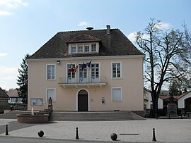 The town hall in Habsheim