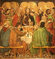 Last Supper by Jaume Huguet, c. 1470