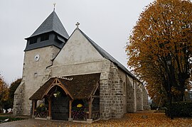 The church in Marigny-les-Usages