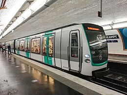 Baureihe MF 01 der Metro Paris, Frankreich