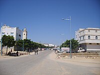 Main road in Tamanar
