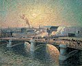 Pont Boieldieu, Sunset, Jan/Apr. 1896. (Birmingham Museum and Art Gallery, UK)