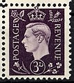 Gefälschte britische Briefmarke