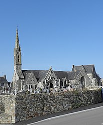 The parish church in Saint-Nic