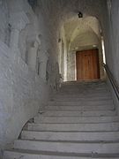Stairs leading to the monastery