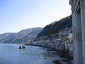 Houses on the water in Scilla