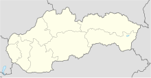Humenné is located in Slovakia
