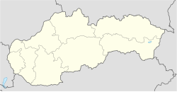 Nesluša is located in Slovakia