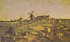 The Hill of Montmartre also View of Montmartre with Windmills 1886 Kröller-Müller Museum, Otterlo, Netherlands (F266)