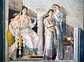 Image 70Dressing of a priestess or bride, Roman fresco from Herculaneum, Italy (30–40 AD) (from Roman Empire)