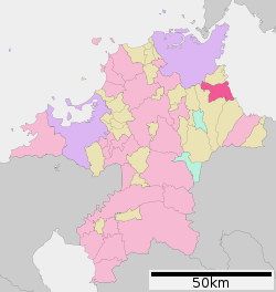 Location of Yukuhashi