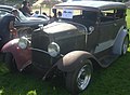 1930 Ford Model A. Poor condition, non-authentic wheels, no bumpers