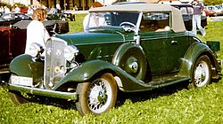 Chevrolet Master Eagle Serie CA Cabriolet (1933)