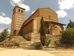 Church of Our Lady of the Street (XVI-XVII centuries), parish of Villabaruz de Campos, in the province of Valladolid (Spain).