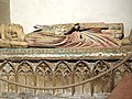 Late medieval tomb of Count Eberhard inside the church