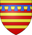 Coat of arms of the lords of Chavency (or Chauvency), branch of the counts of Looz.