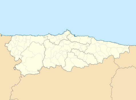 2013–14 Tercera División is located in Asturias