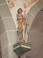 Archangel Gabriel in the church of St. Georg in Bermatingen